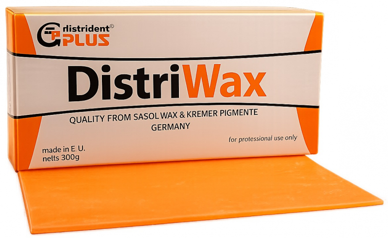 Воск базисный для моделирования базисов съемных протезов Distrident DistriWax Base Wax (500 г)