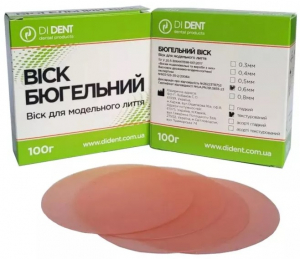 Воск бюгельный DiDent, текстурированный, 0,6 мм (100 г)