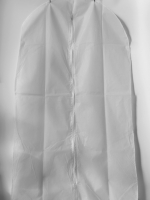 Чехол для одежды с молнией, 120 см (размер - Уни, материал - спанбонд, плотность - 35 мкм)