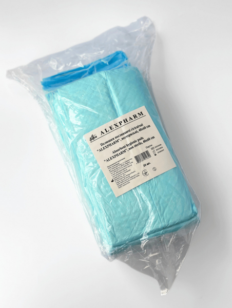 Пеленки одноразовые Alexpharm, 40х60 см (20 шт/уп)
