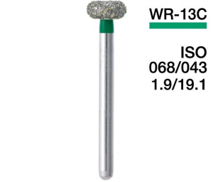 WR-13C (Mani) Алмазный бор, колесовидный (колесо) ISO 068/042