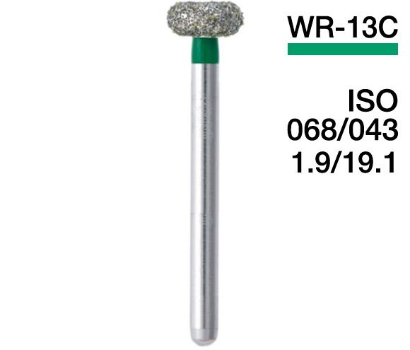 WR-13C (Mani) Алмазний бор, колесоподібний (колесо) ISO 068/042