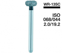 WR-13SC (Mani) Алмазный бор, колесовидный (колесо) ISO 068/044