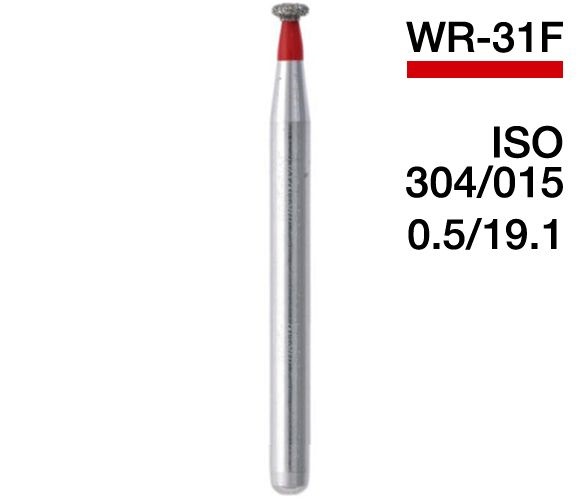 WR-31F (Mani) Алмазный бор, колесовидный (колесо) ISO 304/016