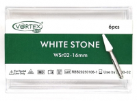 WSR02 – конус CN (Vortex) Полірувальний камінь для кутового наконечника на основі оксиду алюмінію, 1 шт