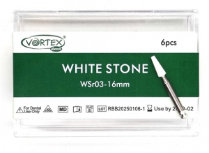 WSR03 – конус зрізаний CNC (Vortex) Полірувальний камінь для кутового наконечника на основі оксиду алюмінію, 1 шт