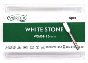 WSR04 – циліндр CL (Vortex) Полірувальний камінь для кутового наконечника на основі оксиду алюмінію, 1 шт