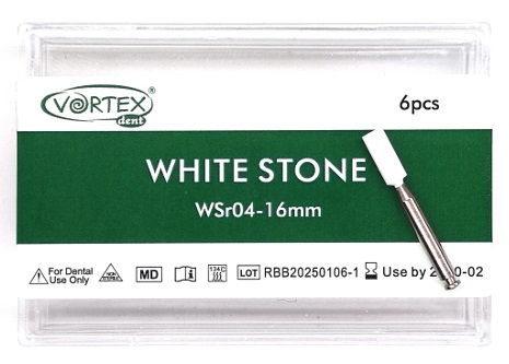 WSR04 – циліндр CL (Vortex) Полірувальний камінь для кутового наконечника на основі оксиду алюмінію, 1 шт