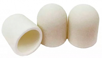 Колпачок шлифовальный OEM белый (на тканевой основе, мелкий абразив, 10 шт)