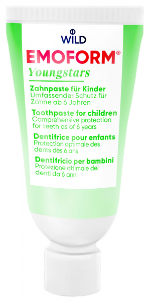 Дитяча зубна паста Wild Pharma EMOFORM Youngstars