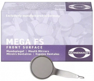Дзеркало стоматологічне Hahnenkratt MEGA FS плоске №4 без родиевого покриття