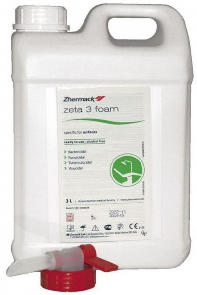 Зета 3 Фом (Zeta 3 Foam, Zhermack) Безспиртовий розчин-піна, 3 л