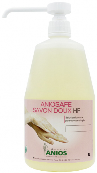 Аніосейф савон ДУ HF (Aniosafe Savon Doux HF, ANIOS) Рідке мило для гігієни рук та тіла