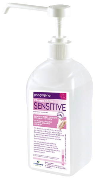 Рідке мило Фагодерм Сенситив (500 мл із насосом)