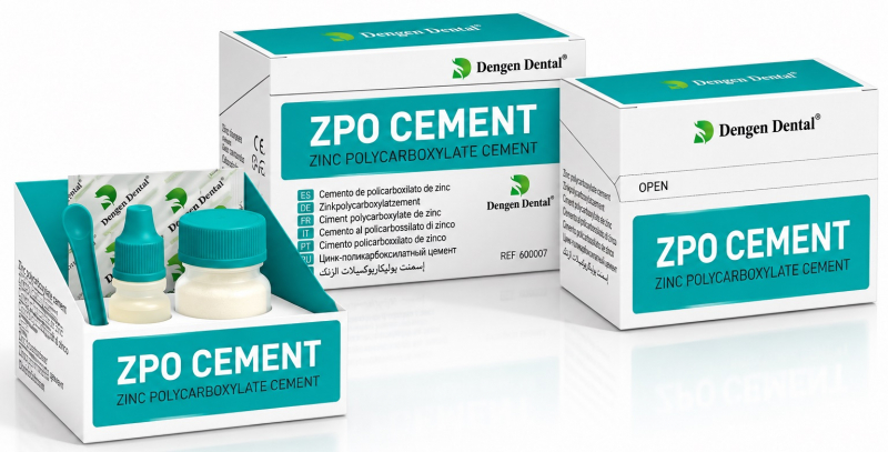 Zpo Cement (Dengen) Цинк-поликарбоксилатный цемент, 30 г + 15 мл