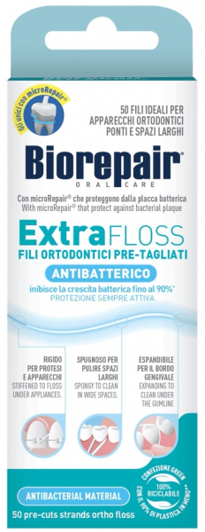 Зубна нитка Biorepair Екстра суперфлос, 50 шт