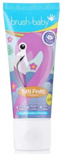 Зубная паста Brush-baby Tutti Frutti (возраст 3+) 12 мл