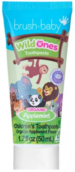 Зубна паста Brush-baby WildOnes Applemint (3+) 50 мл