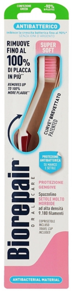 Зубная щетка Biorepair Совершенная чистка Supersoft (для защиты десен) 8017331060131
