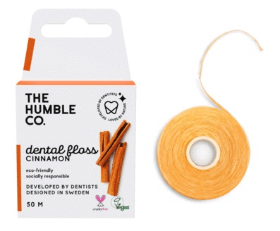 Зубна стрічка-флос Humble (кориця) 50 м DF003