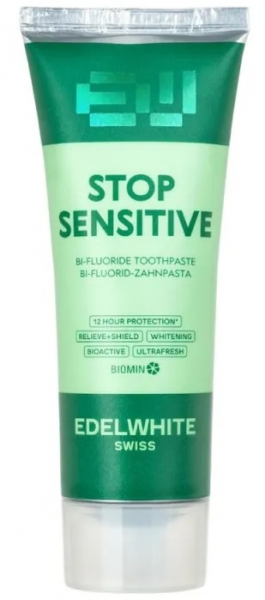 Зубна паста Edel+White Stop Sensitivity (7640131975056)
