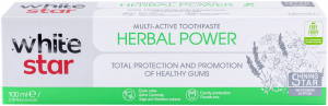 Зубна паста Multi-Active Toothpaste White Star Herbal Power, 100 мл (3800237400317)
