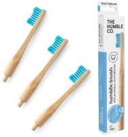 Зубна щітка Humble, блакитна, 89015S (зі змінними головками, 3 шт)