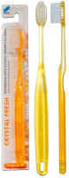 Зубная щетка Mizuha Сrystal Fresh, для взрослых (с коническими щетинками)