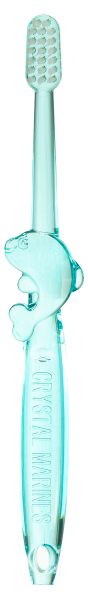 Зубна щітка Mizuha Сrystal Marines, блакитний дельфін (для дітей)