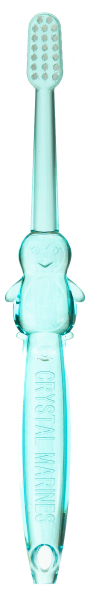Зубна щітка Mizuha Сrystal Marines, блакитний пінгвін (для дітей)