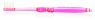 Зубна щітка Mizuha Сrystal Marines, рожевий дельфін (для дітей)