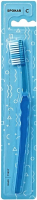 Зубная щетка Spokar 3416 C Hard, ручка - голубая, щетина - белая