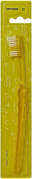 Зубная щетка Spokar 3416 C Hard, ручка - желтая, щетина - белая