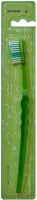 Зубная щетка Spokar 3416 C Soft, ручка - зеленая, щетина - белая