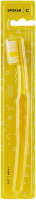 Зубная щетка Spokar 3416 C Soft, ручка - желтая, щетина - белая
