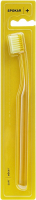 Зубна щітка Spokar 3428+ Soft, ручка - жовта, щетина - жовта