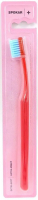 Зубная щетка Spokar 3428+ Ultra Soft, ручка - красная, щетина - голубая