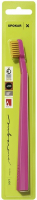 Зубная щетка Spokar 3429 X Soft, ручка - розовая, щетина - салатовая