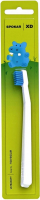 Зубная щетка Spokar 3435 XD Ultrasoft, ручка - белая, щетина - синяя