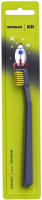 Зубная щетка Spokar 3435 XD Ultrasoft, ручка - черная, щетина - салатовая