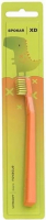 Зубная щетка Spokar 3435 XD Ultrasoft, ручка - оранжевая, щетина - салатовая