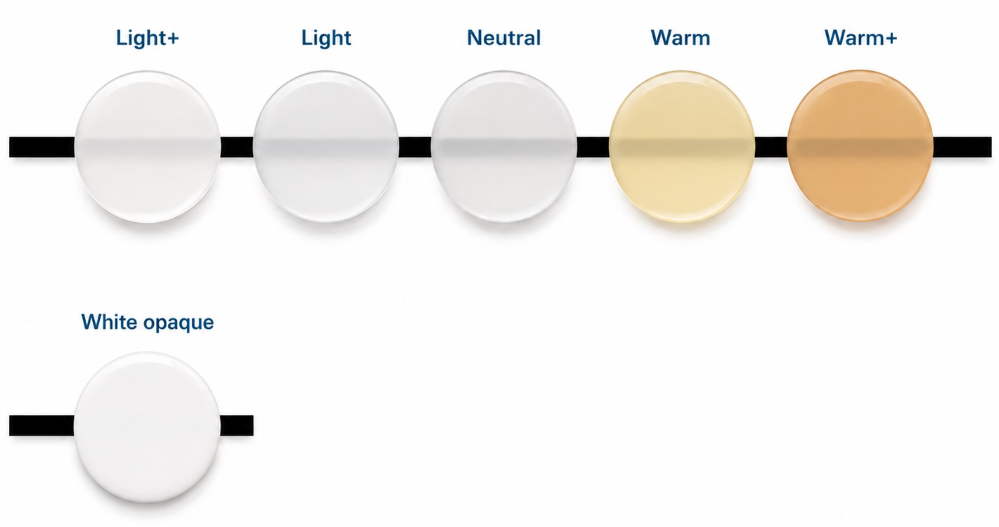 Variolink Esthetic LC кольорова палітра