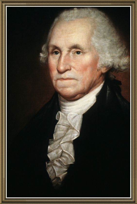 Джордж Вашингтон первый президент  Америки.